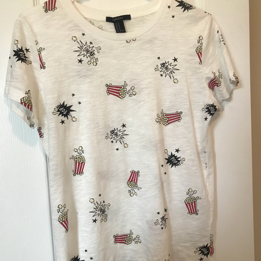 popcorn t-shirt
